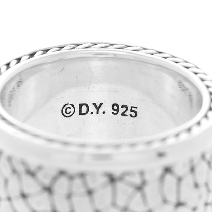 David Yurman Sterling Silver 13mm Streamline Band Ring 61 9.5 4 of 5