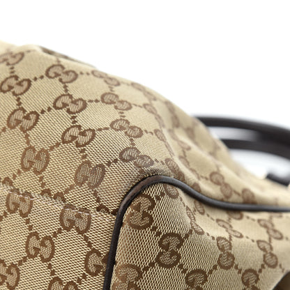 Gucci Monogram Medium Sukey Tote Dark Brown 9 of 15
