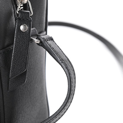 Saint Laurent Lambskin Monogram Small Lou Camera Bag Black 12 of 13