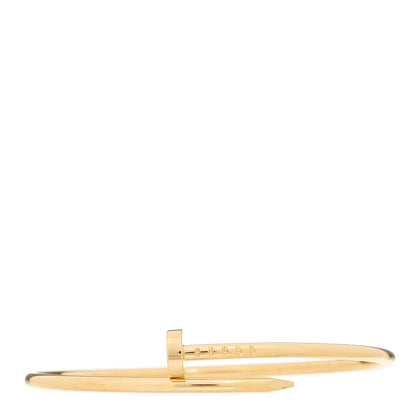 Cartier 18K Yellow Gold Small Juste Un Clou Bracelet 16 1 of 5