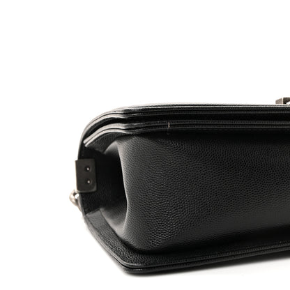 Chanel Caviar Quilted Medium Boy Flap Black 9 of 11