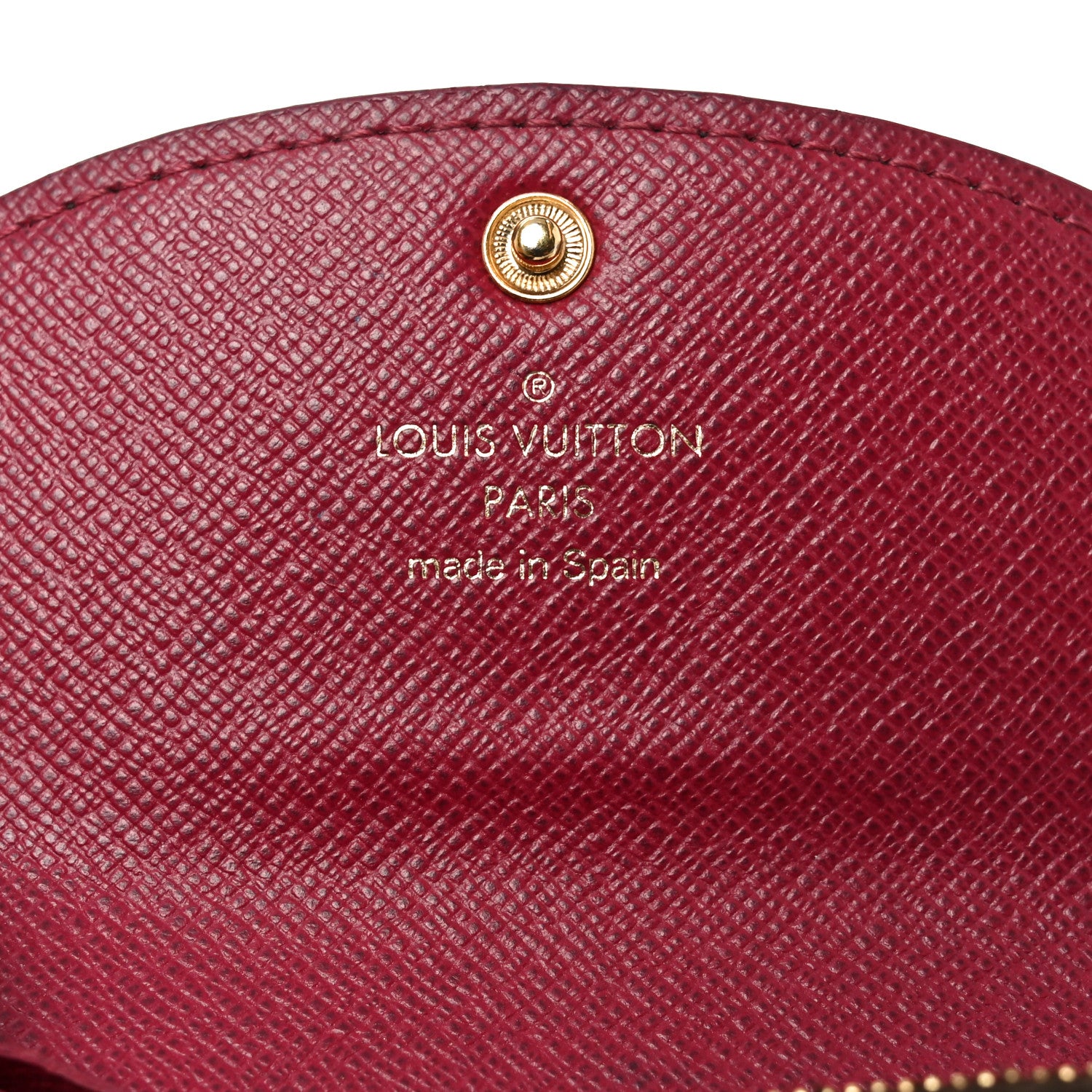 Louis Vuitton Monogram Rosalie Coin Purse Fuchsia 6 of 9