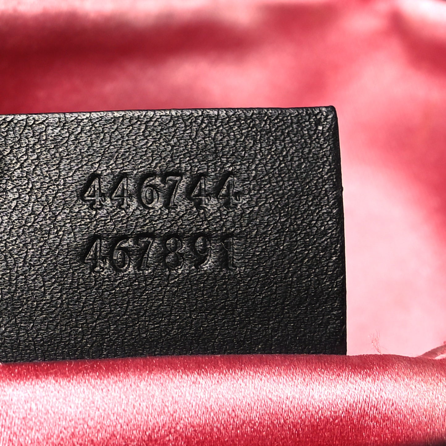 Velvet Matelasse Mini GG Marmont Shoulder Bag Black