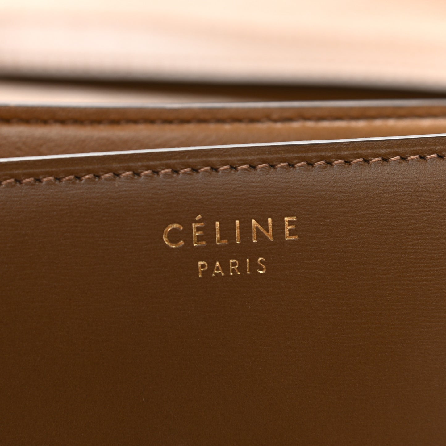 Box Calfskin Medium Classic Box Flap Bag Camel