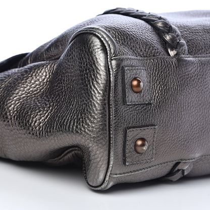 Mulberry Metallic Classic Grain Braided Bayswater 11 of 12