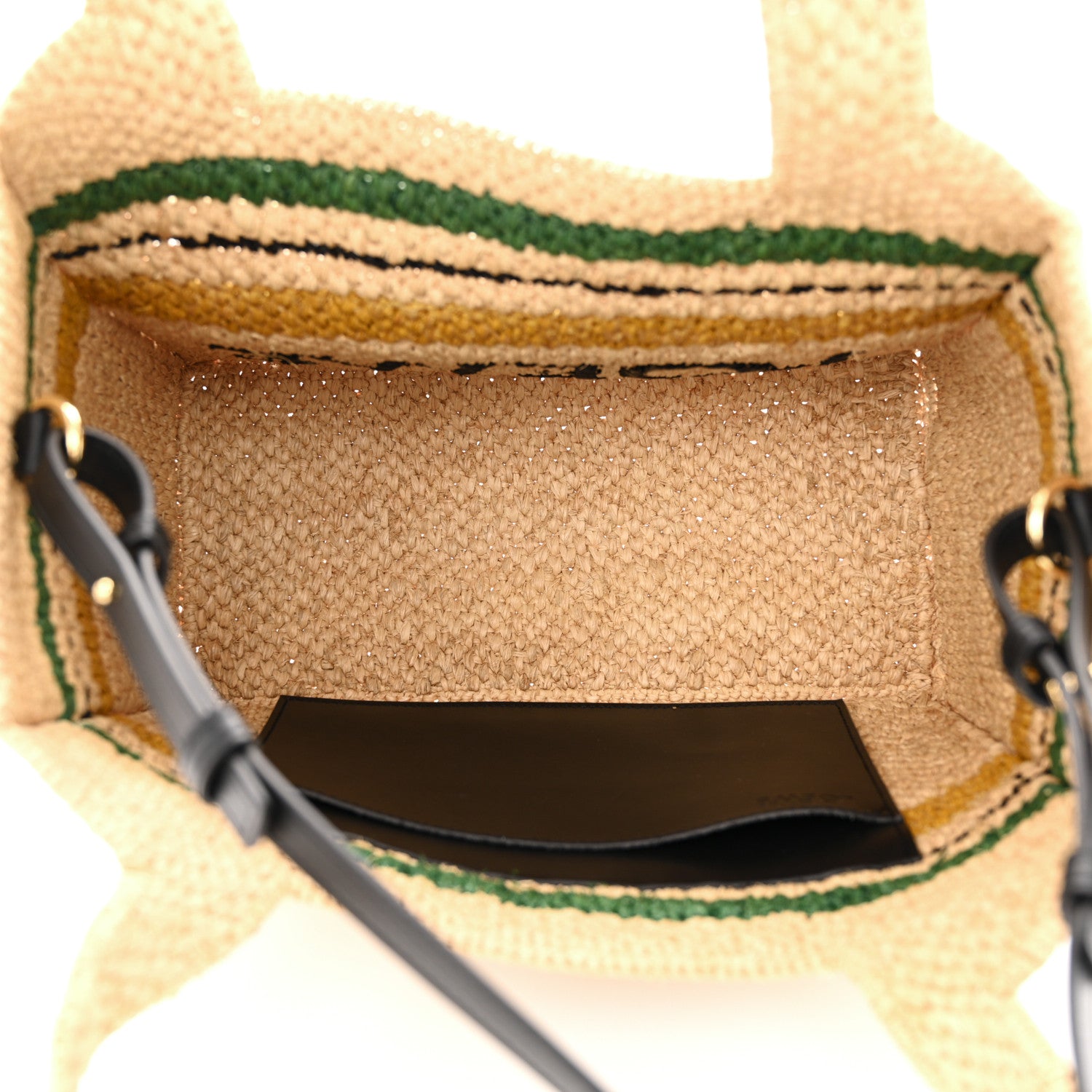 Loewe Raffia Small Paula's Ibiza Logo Tote Beige Multicolor 5 of 9