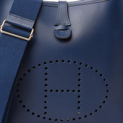 Hermes Epsom Evelyne III PM Bleu Saphir 10 of 10