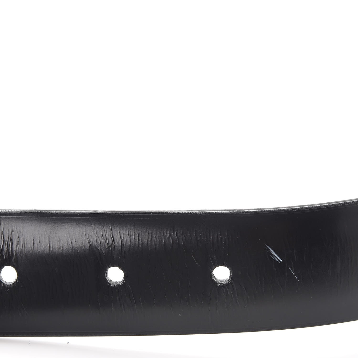 Louis Vuitton Calfskin 30mm Neogram LV Belt 90 36 Black 5 of 9