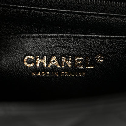 Chanel Lambskin Quilted Mini Rectangular Flap Black 6 of 11