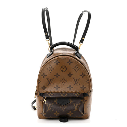 Louis Vuitton LOUIS VUITTON Reverse Monogram Palm Springs Backpack Mini 1 of 10