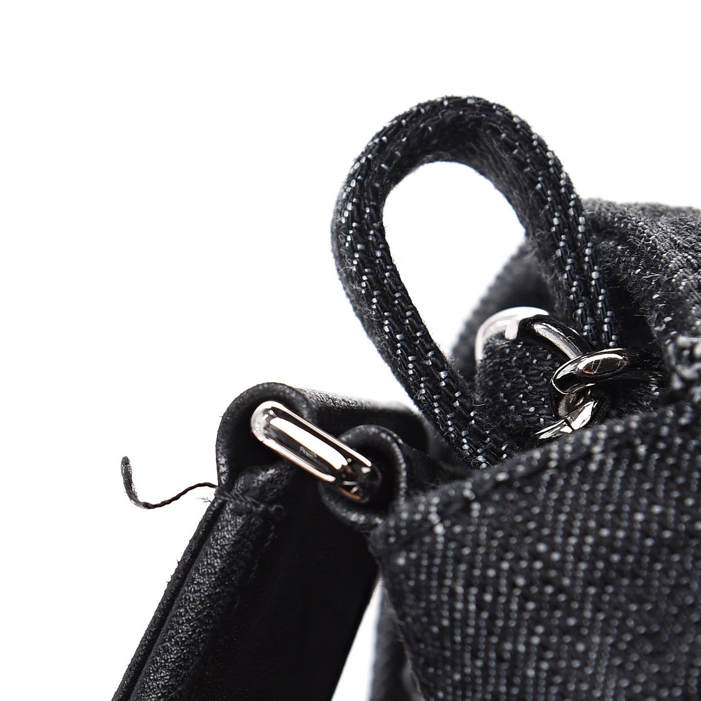 Denim Quilted Stretch Spirit Messenger Bag