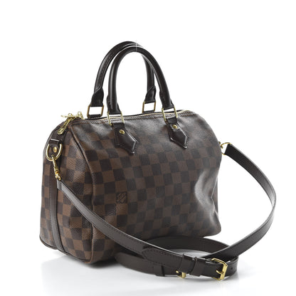 Louis Vuitton Damier Ebene Speedy Bandouliere 25 3 of 11
