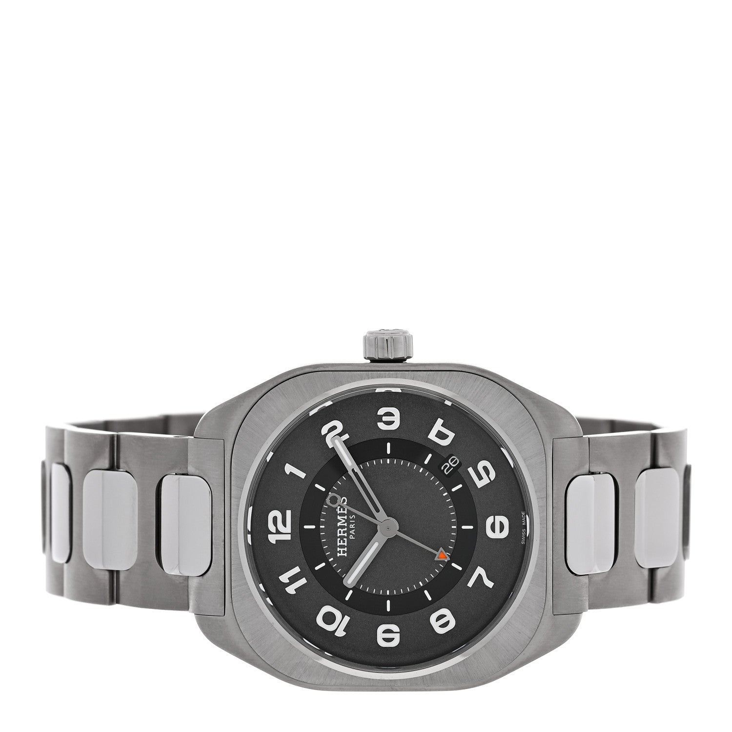 Hermes Titanium 39mm H08 Automatic Watch 2 of 5