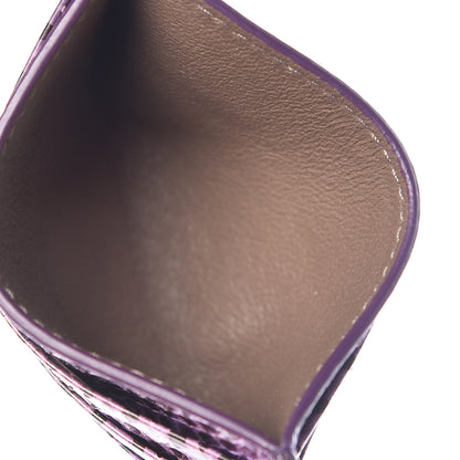 Bottega Veneta Lizard Card Wallet Purple 5 of 8