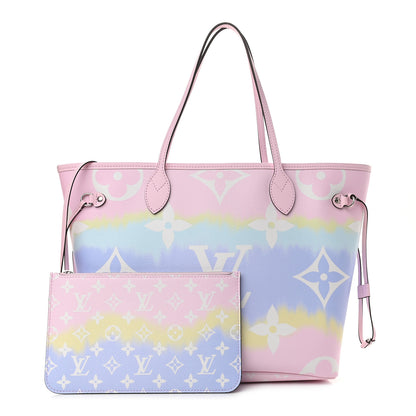 Louis Vuitton Monogram Escale Neverfull MM Pastel 1 of 10