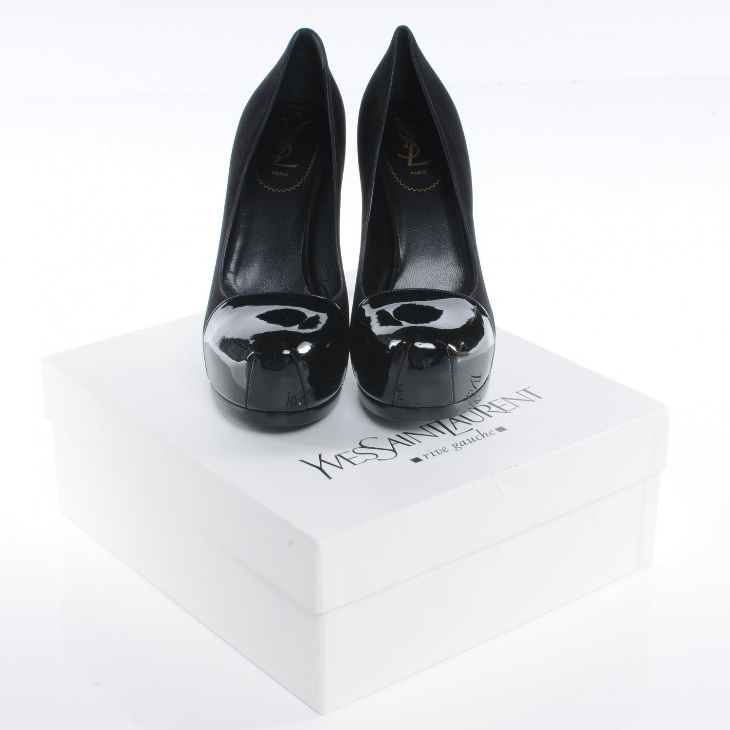 Saint Laurent Tribtoo 80 Cap Toe Pumps Nero 42 8 of 8
