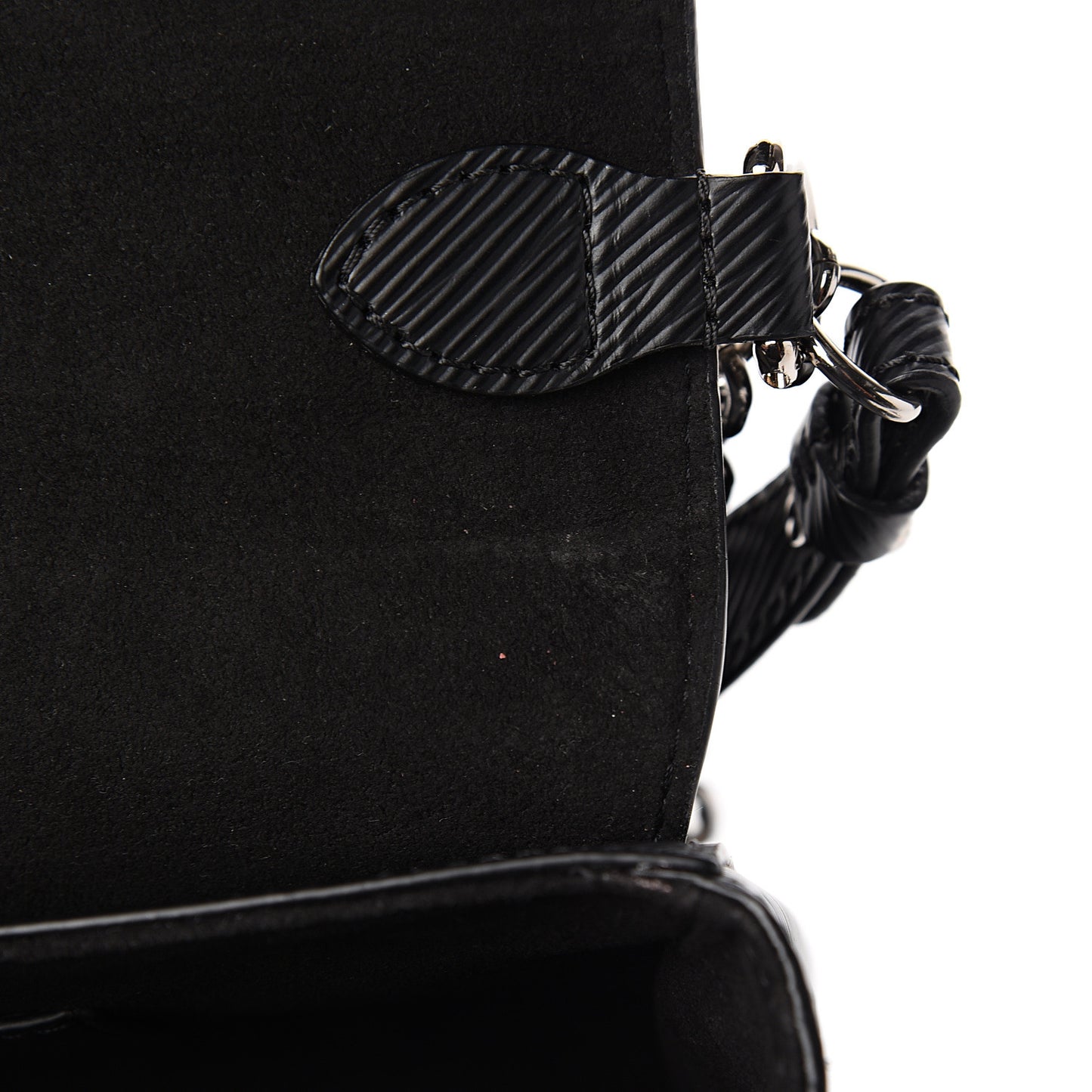 Epi Twist Shoulder Bag MM Black