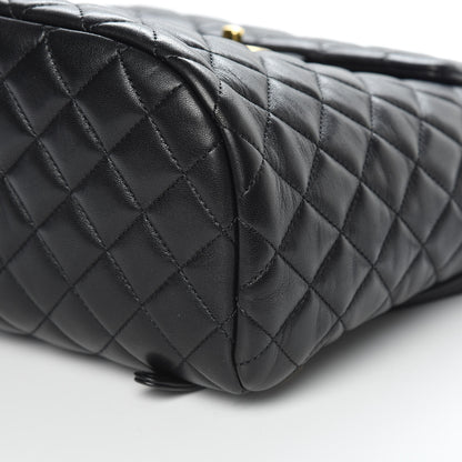 Chanel Lambskin Quilted Small Urban Spirit Backpack Black 9 of 12