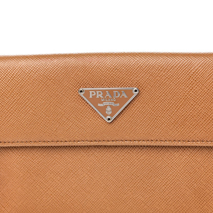 Prada Saffiano French Wallet Ocra 7 of 10
