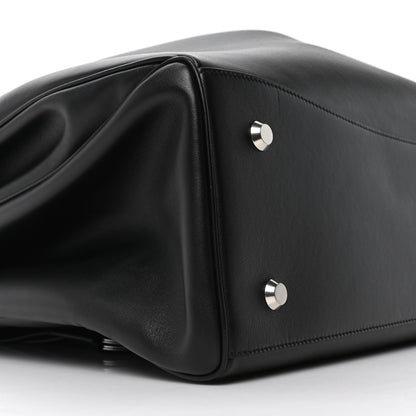 Balenciaga Smooth Calfskin Rodeo XL Top Handle Handbag Black 8 of 9