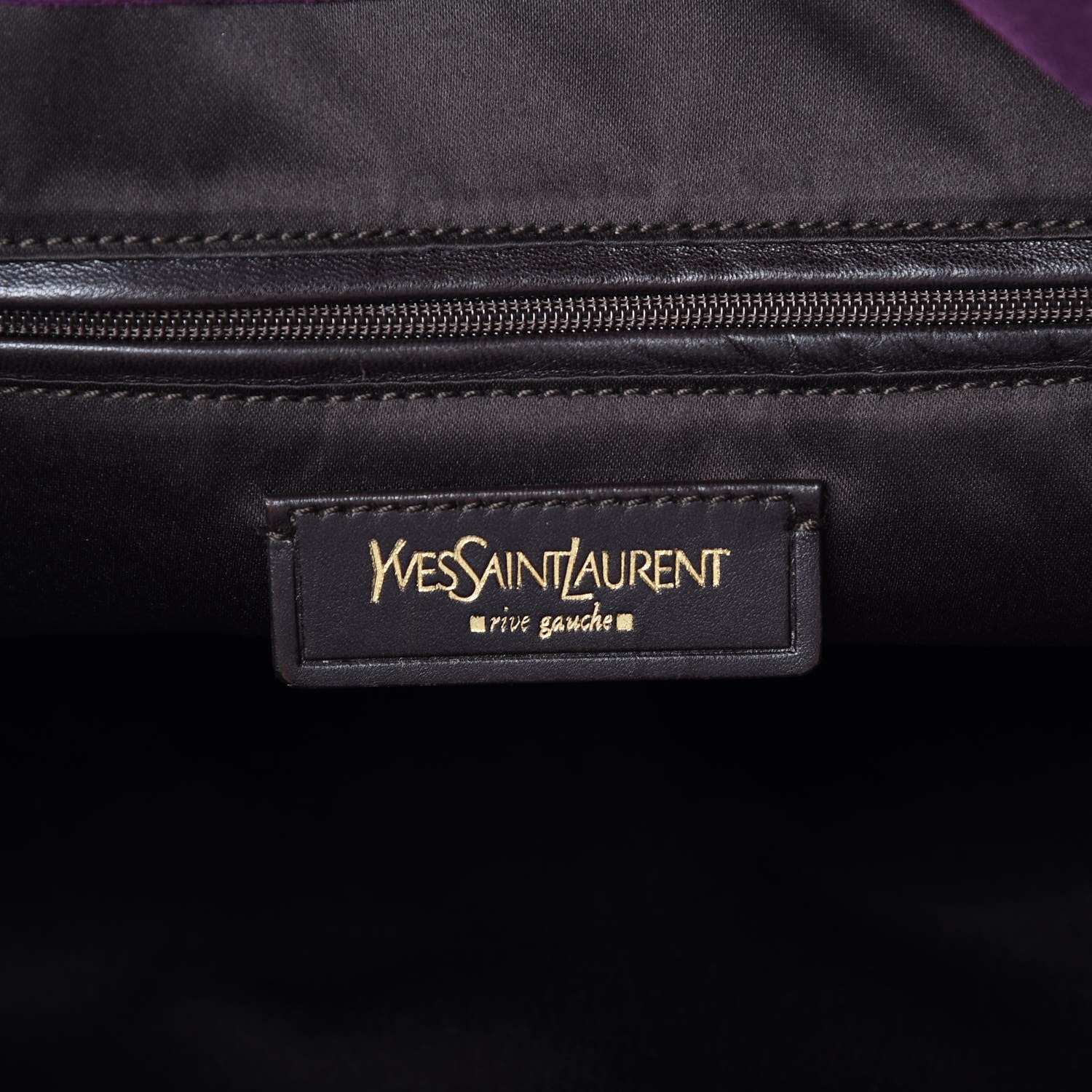 Saint Laurent Patent Calfskin Large Downtown Violet 6 of 10