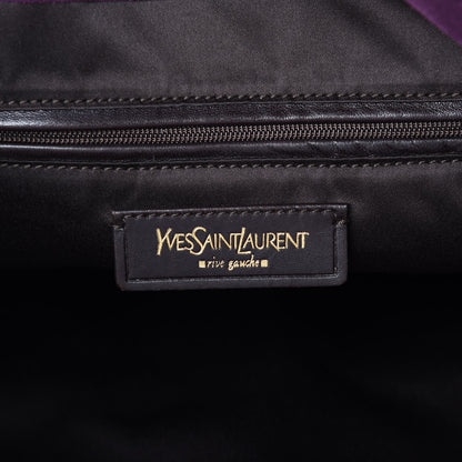 Saint Laurent Patent Calfskin Large Downtown Violet 6 of 10