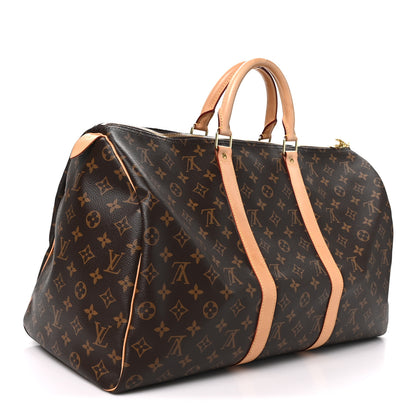 Louis Vuitton Monogram Keepall 50 2 of 9