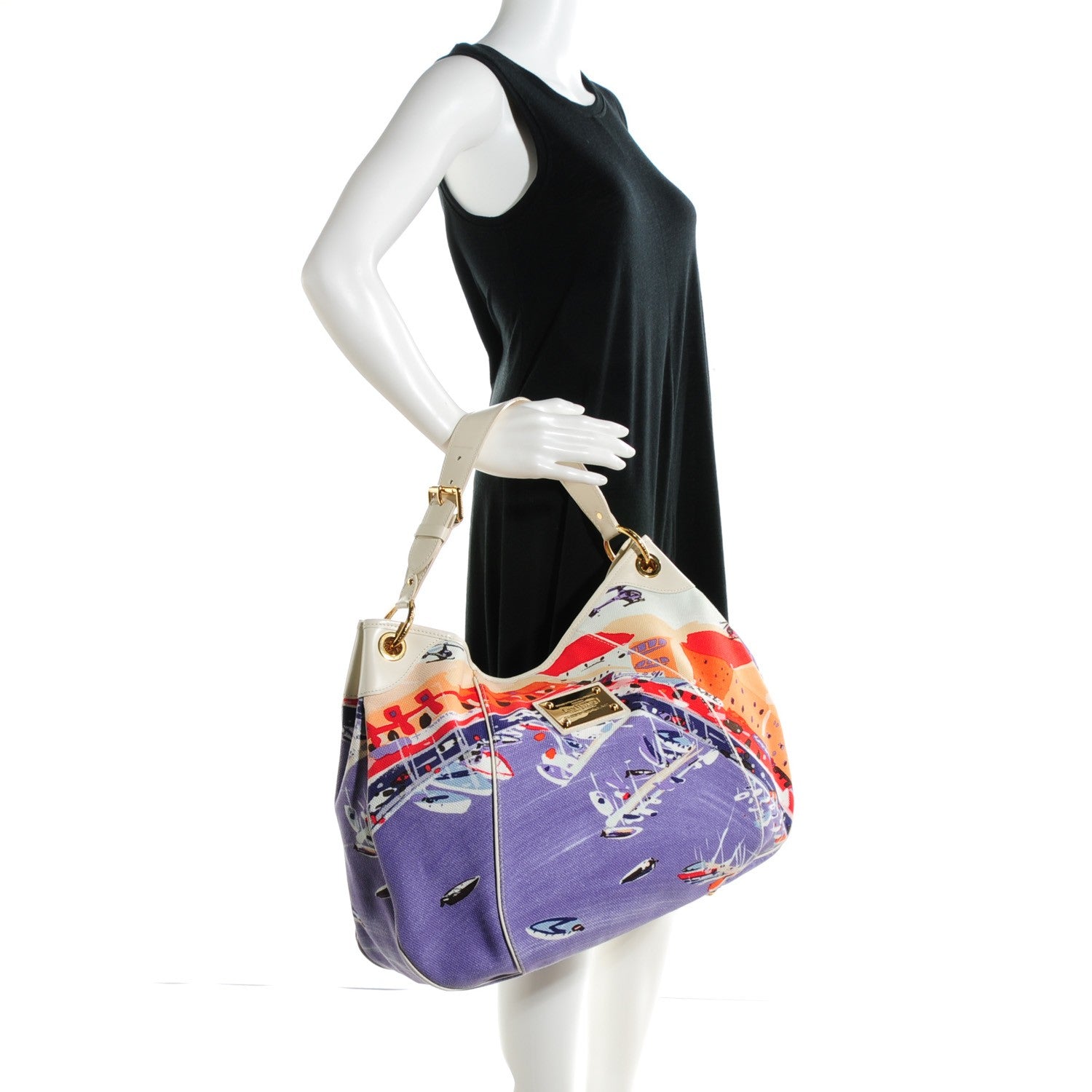 Louis Vuitton Canvas Riviera Cruise Galliera GM 2 of 7