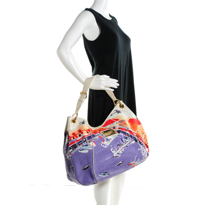 Louis Vuitton Canvas Riviera Cruise Galliera GM 2 of 7