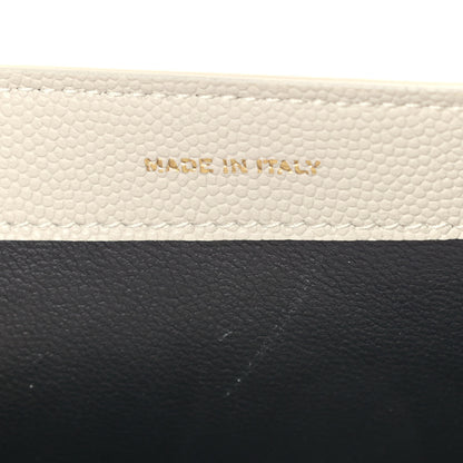 Saint Laurent Grain de Poudre Mini Uptown Crossbody Bag Blanc Vintage 9 of 10