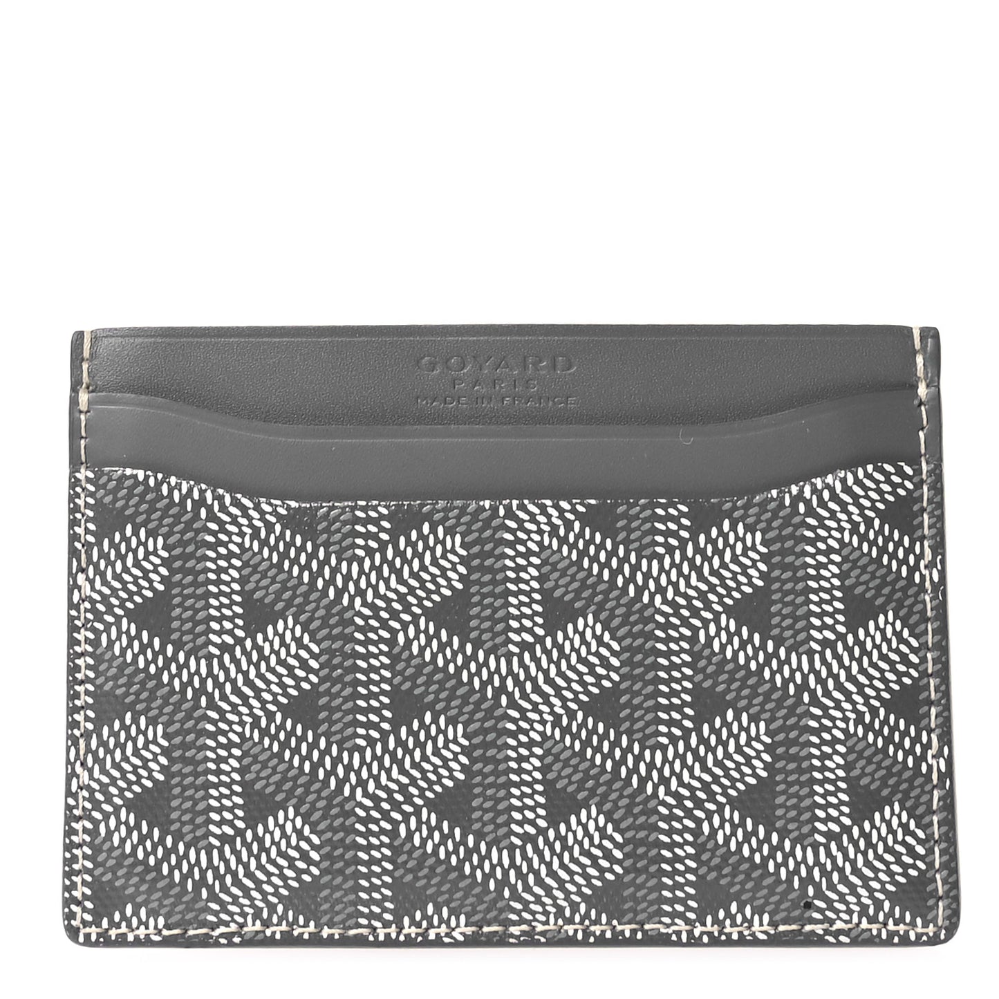 Goyardine Saint Sulpice Card Holder Grey