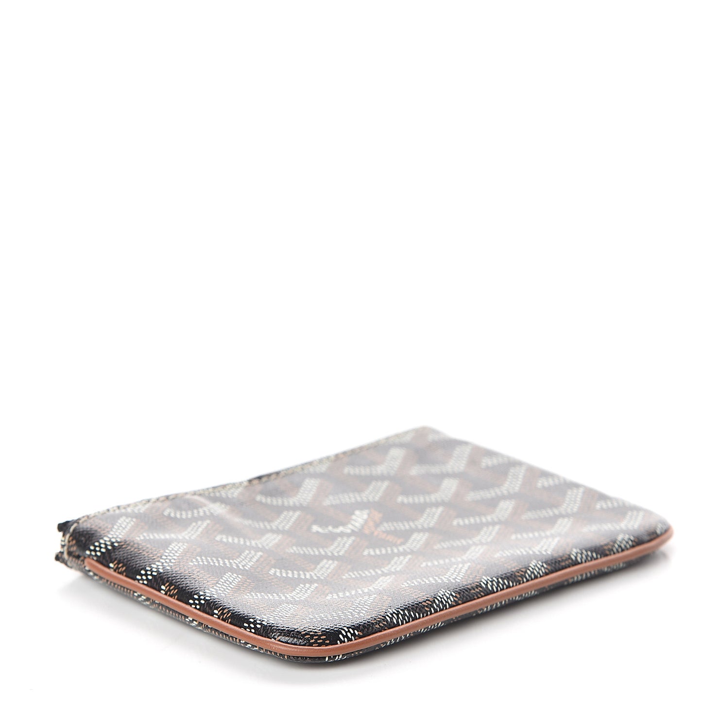 Goyardine Mini Senat Pochette Black Gold