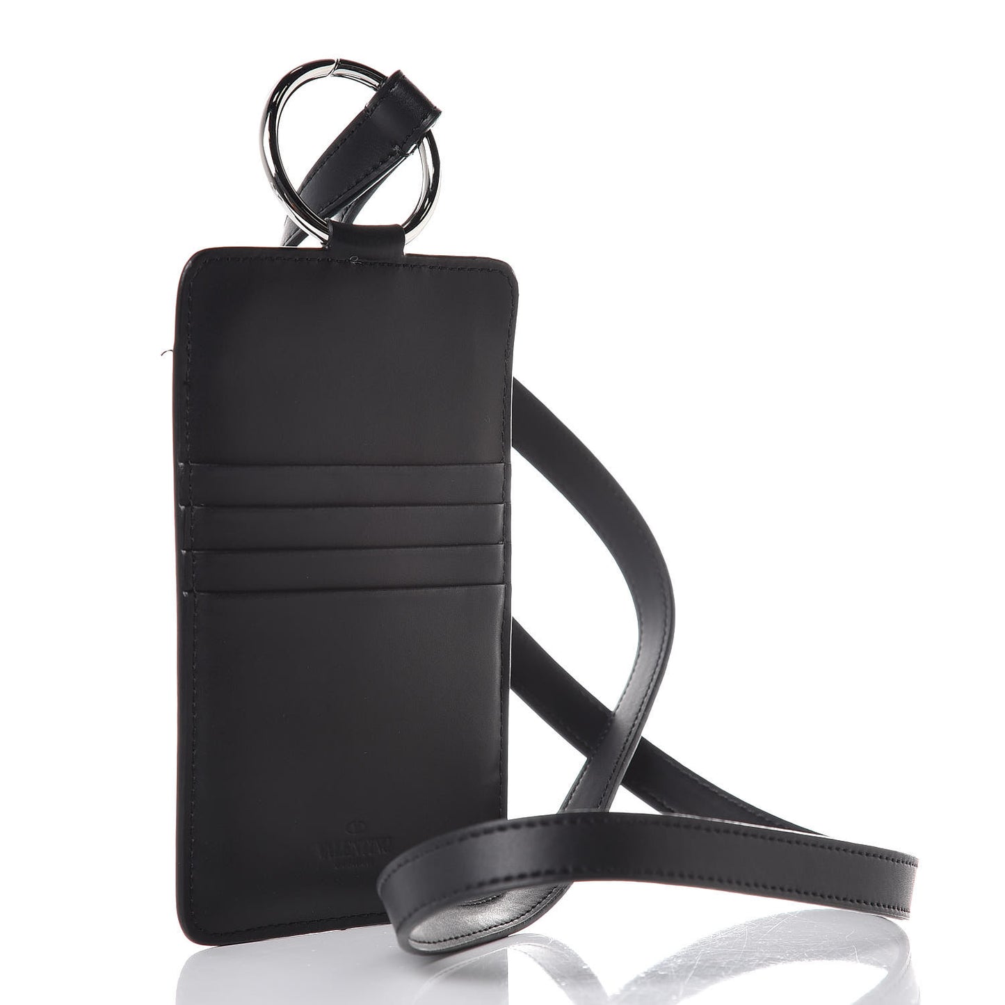 Calfskin VLTN Phone Case Black