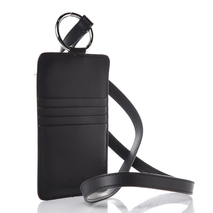 Valentino Garavani Calfskin VLTN Phone Case Black 3 of 6