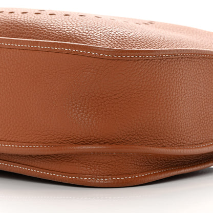 Hermes Taurillon Clemence Evelyne III GM Gold 10 of 14