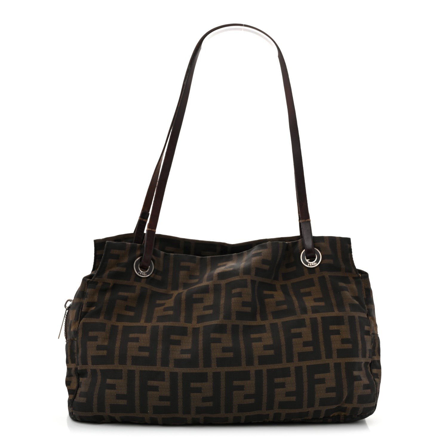 Fendi Zucca Shoulder Bag Tobacco 1 of 15