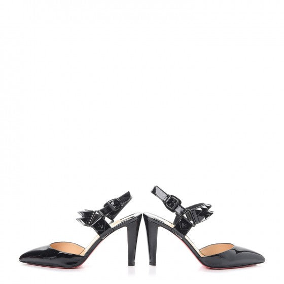 Patent Ziggoo Studded Pumps 40 Black