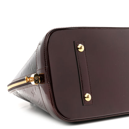 Louis Vuitton Vernis Alma GM Amarante 9 of 10