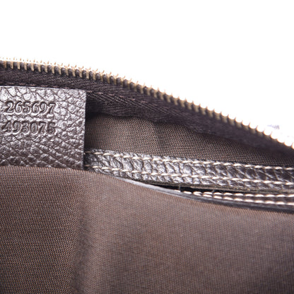 Gucci Crystal Monogram Medium Joy Boston Dark Brown 7 of 12