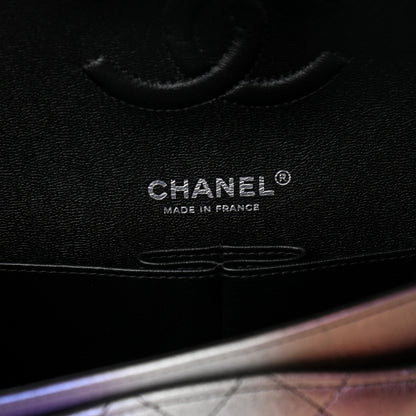 Chanel Calfskin Quilted Ombre Medium Double Flap Black 6 of 13