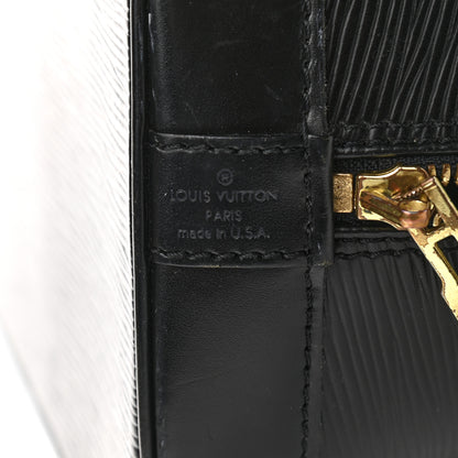 Louis Vuitton Epi Alma PM Black 18 of 19