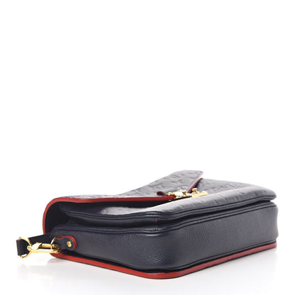 Louis Vuitton Empreinte Pochette Metis Marine Rouge 4 of 10