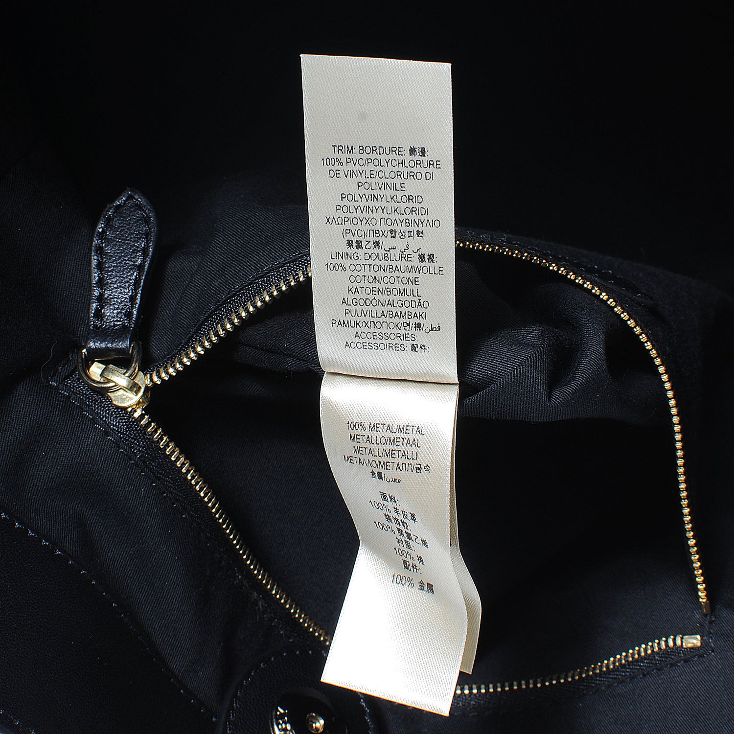 Burberry Lambskin Small Canterbury Tote Black 9 of 11