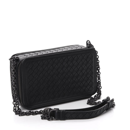 Bottega Veneta Nappa Intrecciato Camera Bag Black 3 of 11