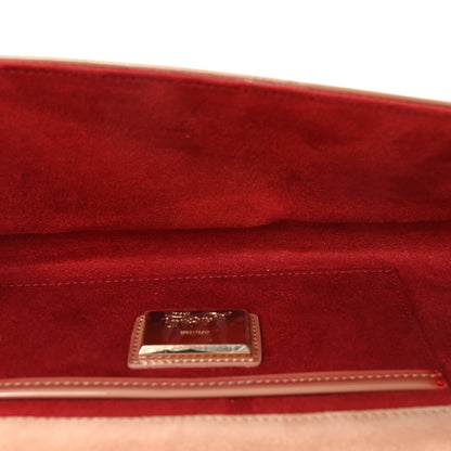 Christian Louboutin Patent So Kate Baguette Clutch Nude 5 of 7