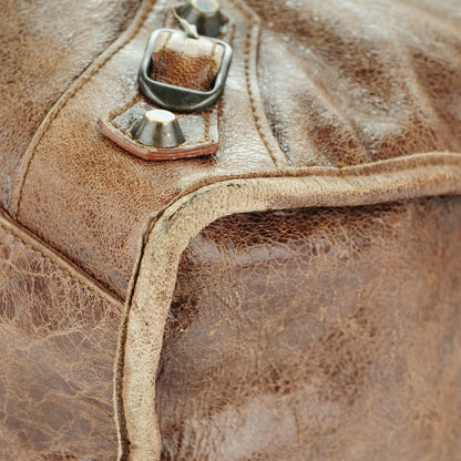 Balenciaga Chevre Classic Hardware City Olive Brown 9 of 9