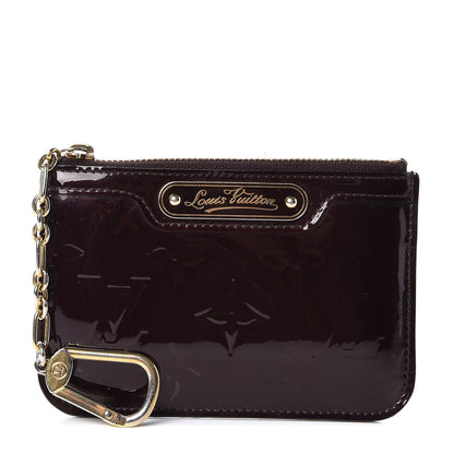 Louis Vuitton Vernis Key Pouch Amarante 1 of 7