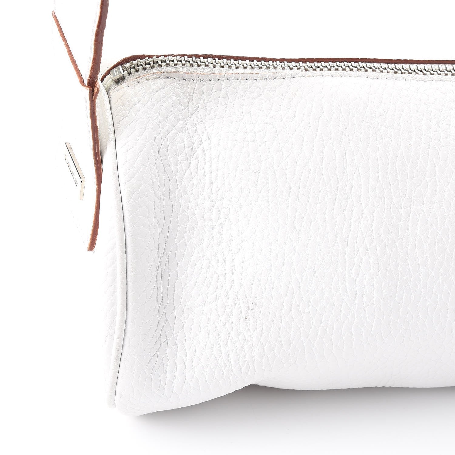 Burberry Grainy Calfskin Shoulder Bag White 12 of 17