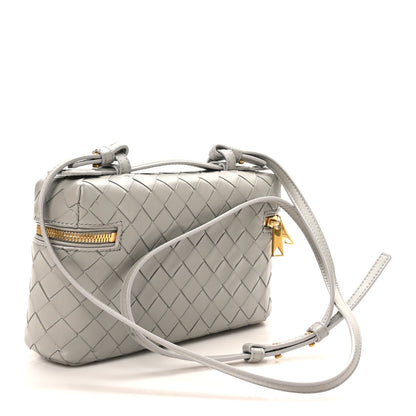 Bottega Veneta Calfskin Intrecciato Bang Bang Vanity Case Limestone 3 of 9