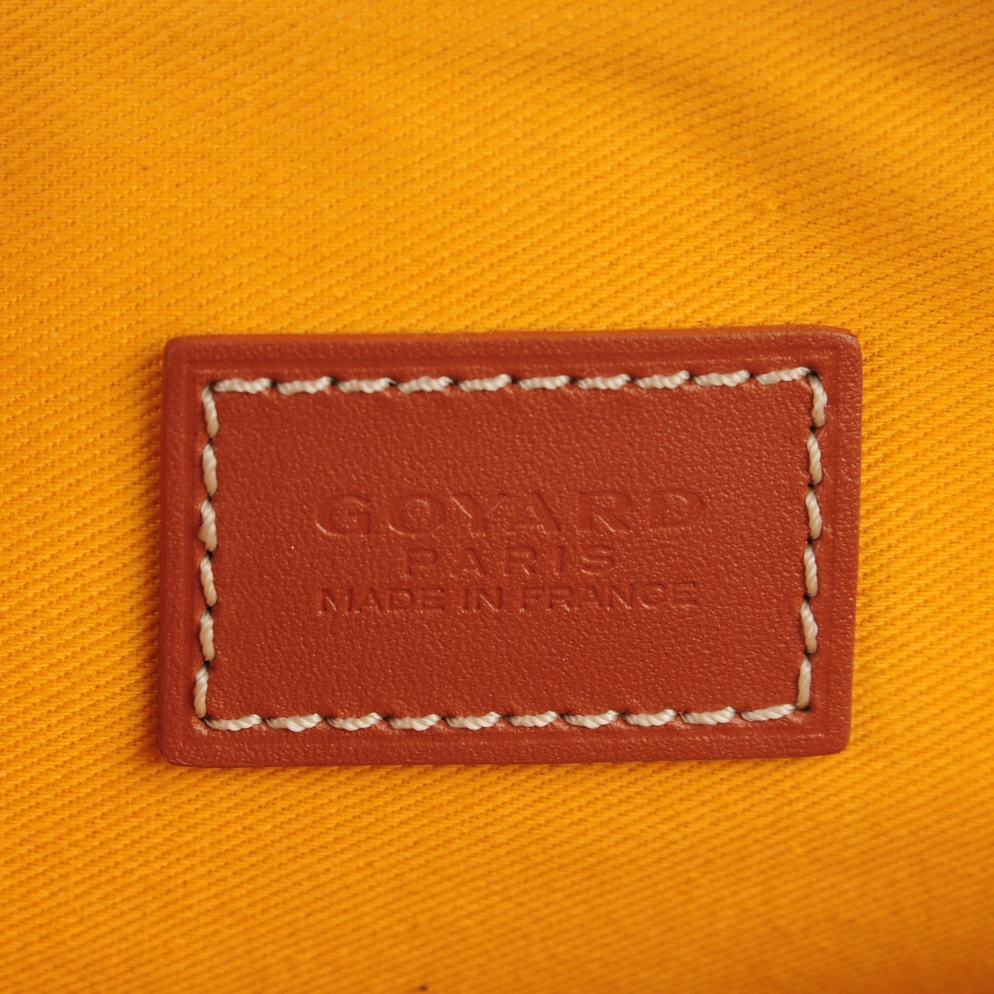 Goyardine Senat Pochette MM Black Gold